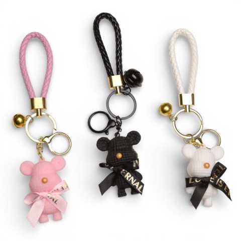 ORSETTO PORTACHIAVE CM.18 3 COLORI ASSORTITI